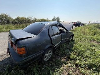 ДТП с переворотом Toyota: 22-летняя девушка пострадала в аварии